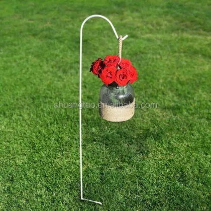 High Quality Garden Scroll Shepherd Hook, Wedding Garden Shepherd Hook