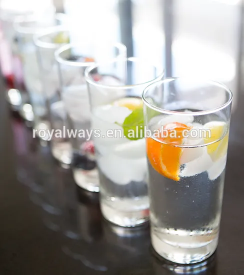 clear transparent unbreakable plastic juice cup