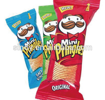 Fabricante de bolsas de papas fritas impresas / rollos de empaquetados personalizados
