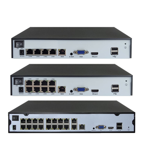 Kits de caméra NVR Poe System