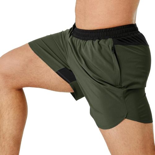 Shorts spóirt Elastic Waist le Pocket for Men