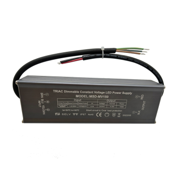 150W 24V 6.25A DC 출력 LED 상수 전압 드라이버 - 100-277V AC 입력