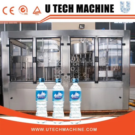 Water purification plant cost/pure water bottle filling machine/pet bottle making machine price
