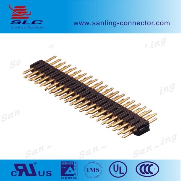 Dongguan SanLing 2.0mm Dual Row H4.0mm Straight Pin Header/.