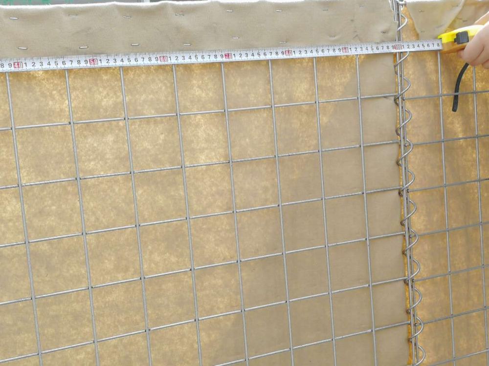 hesco flood barrier same as galvanized hesco barrier