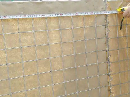 hesco flood barrier same as galvanized hesco barrier