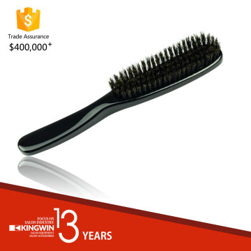 Black Boar Bristle Hair Brush