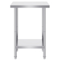Hot Selling Stainless Steel Double Layer Work Table