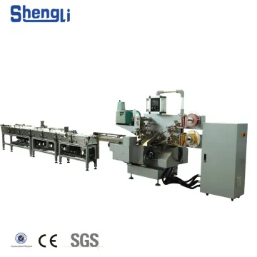 Automatic 260ppm Chocolate Bar Wrapping and Biscuit Packing Machine