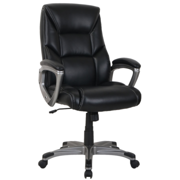 Adjustable Bonded PU Leather Manager Chair with Armrest