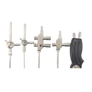 Laparoscopic Single Button Suction Irrigation Tube for Minimally Invasive Surgery