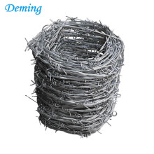 High Tension Galvanized Double Barbed Wire Mesh Fence