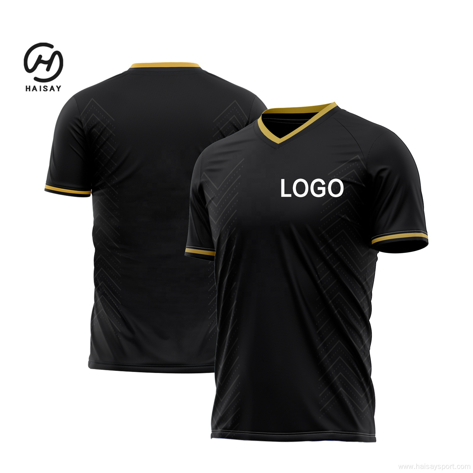 Wholesale Quick Dry Soccer Athlete Uniforms Comfortable Fitness Match Team Breathable Custom Logo Green Football Practice Jersey