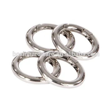 2015 New Design High Quality Metal Purse Accessories Ring Carabiner