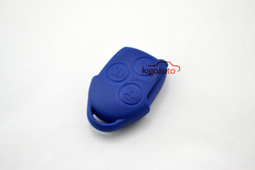 Blue Remote fob shell 3 button for New Ford Transit Remote key fob case
