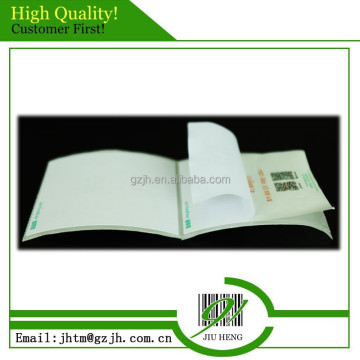 Self adhesive waterproof transport label