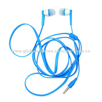 Original Flat Cable Stereo Earphone for iPhone 5c