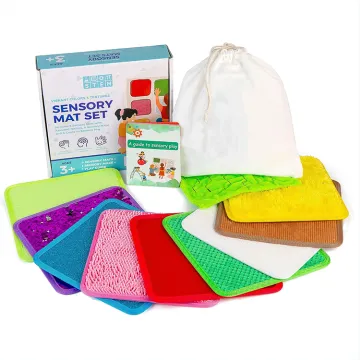 Stress Relief and Anti-Anxiety Tools: A Comprehensive Sensory Play Mat and Toy Kit for Kids and Adults