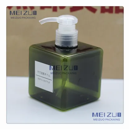 MUJI 250ml pet plastic refill bottle