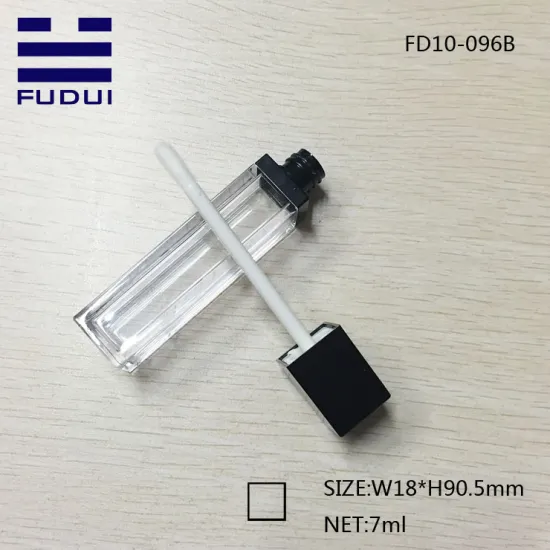 Black Empty Lip Gloss Case Packaging