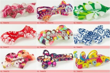 Sublimation printing Acrylic hair clip