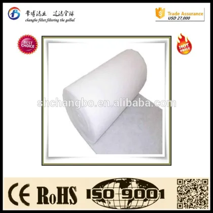 nonwoven fabric filter media/needle punched hard filter media