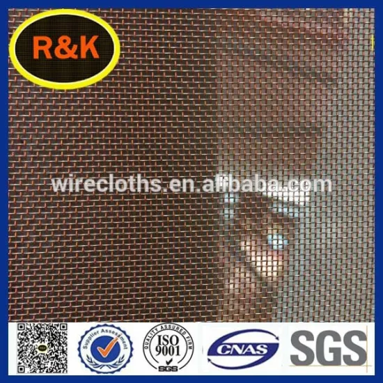 brass decorative wire mesh