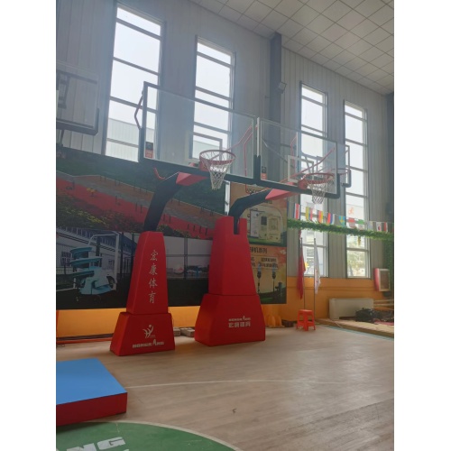 Deluxe in-ground Basketball hoop