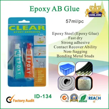 Epoxy Steel Adhesive Strong Glues For Bonding Metal Studs With Stone