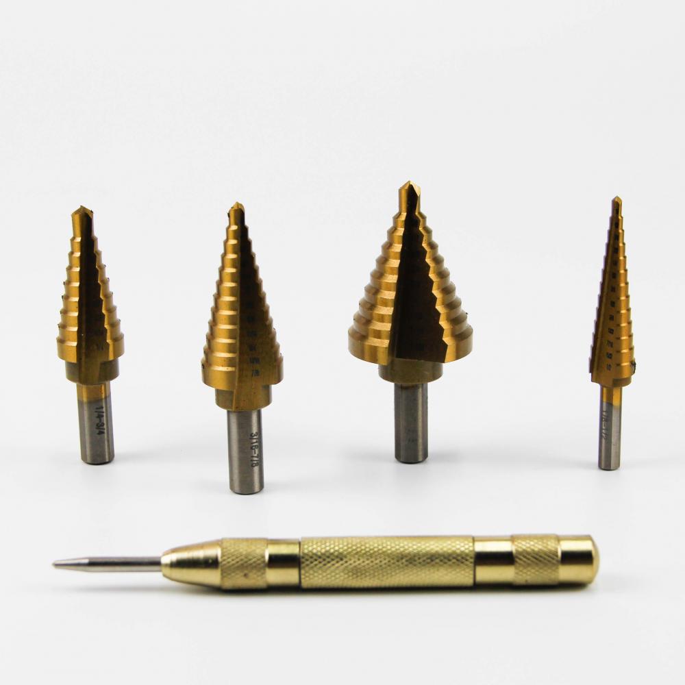 6pcs step drill bits set for metal