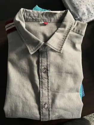 New Design Business Denim Men's Shirt