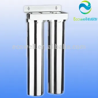 20 inch 2 stage 304 stainless steel water filter