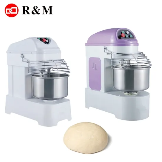 Spiral dough mixer cookies making machine case bakery croissant