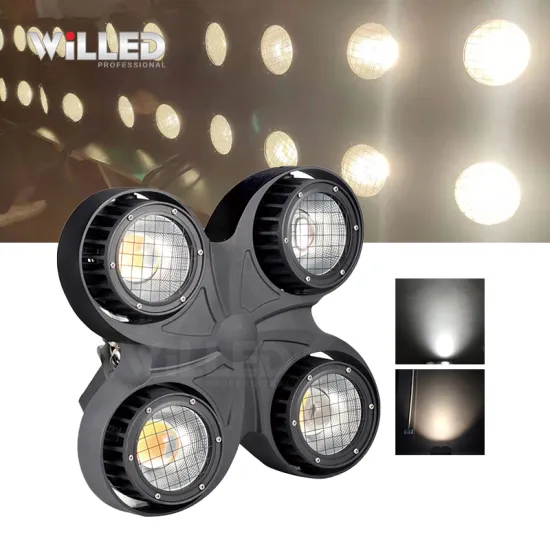 WILLED Waterproof 400W Four Eyes 4x100W IP65 COB Matrix Stage Blinder Lighting