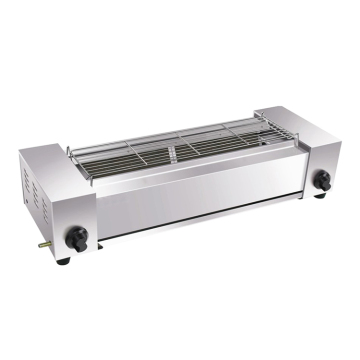 K484 Countertop Gas Stainless Steel Infrared Barbecue Hot Stone Grill