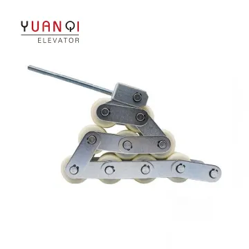 Escalator Parts: Handrail Support Chain with 10 Rollers 60*55 (Long Shaft) - Tension Chain