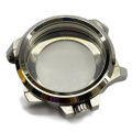 Stainless steel round watch case for Mechanical watch