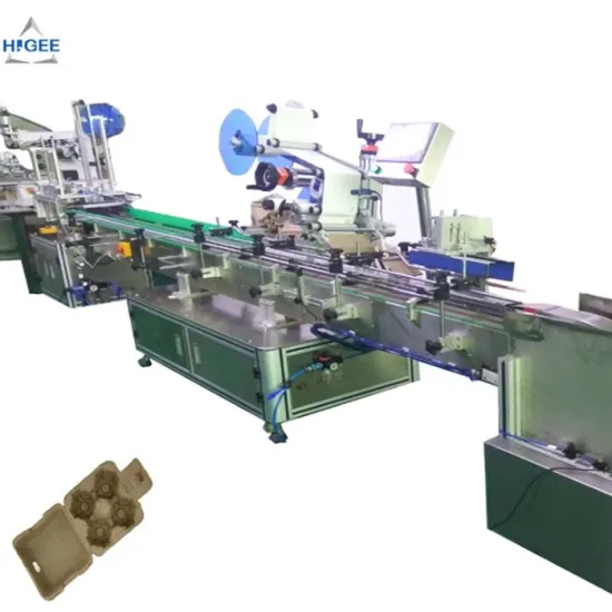 Plastic Egg Tray Labeling Machine for Egg Carton Labeling