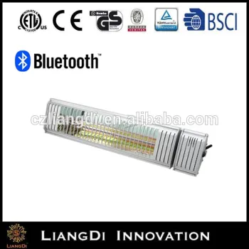 Bluetooth Control Infrared Terrace Heater Low Glare Outdoor Patio Heater
