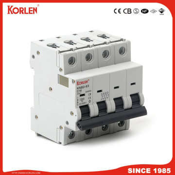 Miniature Circuit Breaker 3KA 32A CE KNB2-63 4P