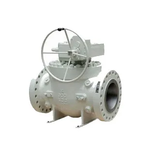API 6D Top Entry Trunnion Ball Valve