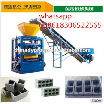 standard houses and pavers block machine for small business