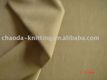 Polyester fabric:corduroy for garments