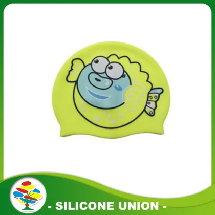 Shark baby waterproof design swimming cap