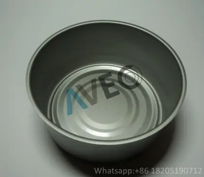 2-piece tin can for canned food