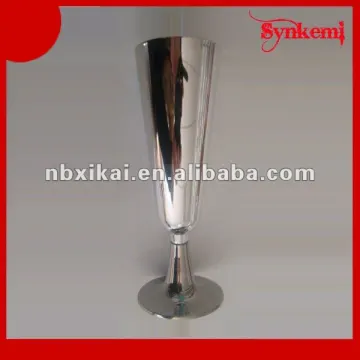 Wholesale plastic decorative wine glass