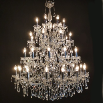 Luxury K9 Crystal Chandelier for Wedding Centerpieces and Hotel Staircases