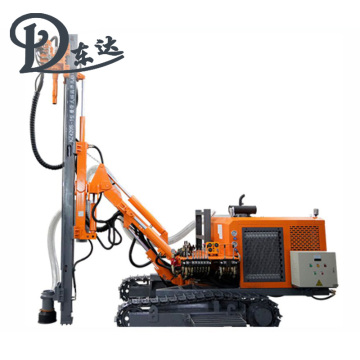 Diesel engine - electric open-pit DTH drilling truck