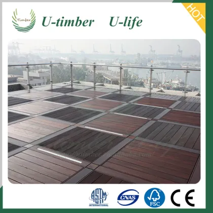 Beautiful complete colors WPC solid wood furniture flooring
