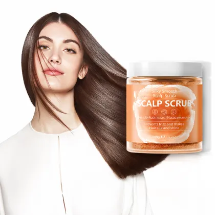 Anti Dandruff Scalp Scrub Shampoo with Exfoliating Hair Massage